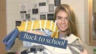 MASSIVE BACK TO SCHOOL/ END OF SUMMER HAUL// Taylor Chay