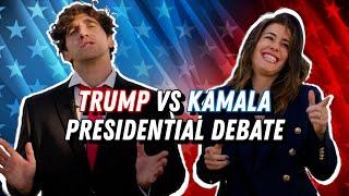 Trump vs Harris Debate | Austin Nasso Parody