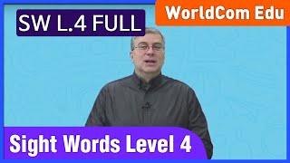 Learn English through Sight Words 100 | Level 4 | Full | Lesson 1 - 20 | with Brian Stuart (1101)