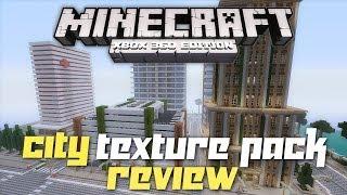 Minecraft Xbox 360 Edition: "CITY" Texture Pack Review and Initial Thoughts!