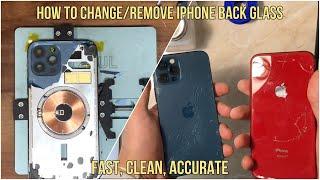 How To Change/Remove Cracked Back Glass For iPhone Models (iPhone 8-13Pro) Without Laser Machine