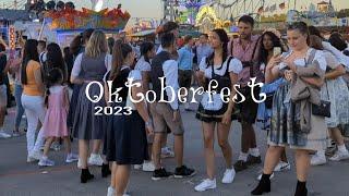 Oktoberfest Munich 2023 | Oktoberfest Germany walking tour 4k