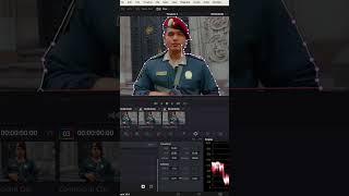 How to blur background in DaVinci Resolve