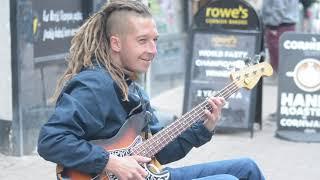 Dr Funk "Drop D" Marcus Miller Inspired Amazing Bass Street Sessions Performance Newquay VERSION 2
