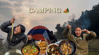 Lagiyo Camping ️ tara Syal ley rat var sutna diyana|| CAMPING ️ ||