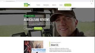 Precision Ag Reviews Website Tour