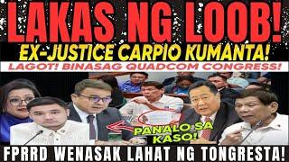 BREAKING NEWS! K0NGRES0 QAUDCOM NATARANTA! MGA KRїMїNAL LUMAKAS ANG LOOB! FPRRD VS SEC REMULLA