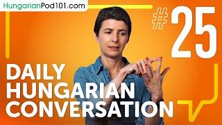 Some Hungarian Verbs That Mean "Put" and "Place" in Hungarian | Daily Conversations #25