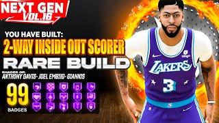 BEST (6'10) 2-WAY INSIDE OUT SCORER BUILD ON NBA 2K22! RARE BUILD SERIES VOL. 16