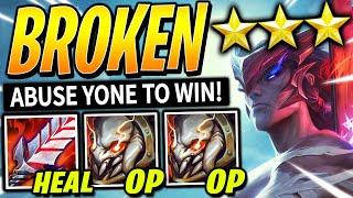 ABUSE THIS YONE for EASY WIN in TFT Set 11 - RANKED Best Comps | TFT Patch 14.7B | Teamfight Tactics