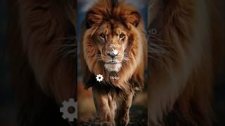 Lion in 4k (2160p) #youtubeshorts #trending #shorts