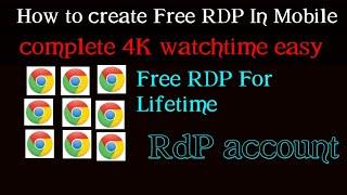 How to Create Free RDP  for 1 Year 2022 - Get Free Windows Server