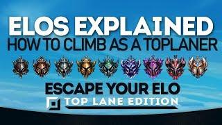 How to *ACTUALLY* Climb as a Top Laner - ELOs Explained League of Legends