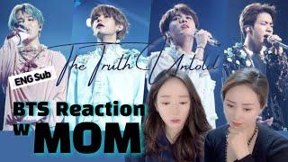 [Sub] 방탄소년단(BTS) '전하지못한진심(The Truth Untold)' @Stage mix w.lyrics | Korean Mom React to BTS | 엄마리액션