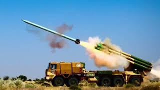 Pinaka MLRS and Smerch during annual Firing exercise by the ARMY