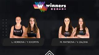 Winners Beach Volleyball. Women. L. Horkova / Y. Khomyn - M. Matskova / V. Zaloha 28.03.2024