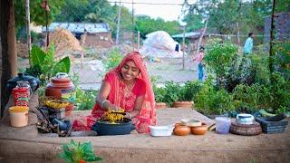 Traditional Village Food  || Vadi Recipe || Village Life in India|| Cow Miking By Hand