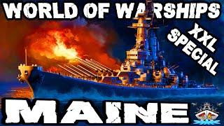 MAINE im XXL Special *T11 Superschiff* ️ in World of Warships  #worldofwarships