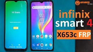 infinix smart 4 | X653c frp bypass | new method