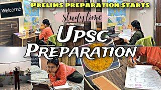 I wake up 5:00 AM for *PRELIMS* Preparation | upsc vlog