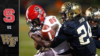 NC State vs. Wake Forest Football Highlights (2017)