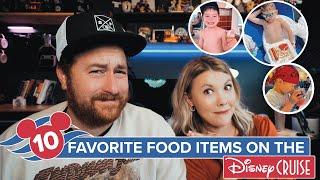 10 Delicious FOOD Items to Try on a DISNEY CRUISE! ️