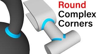 How to Round Complex Corners in SketchUp