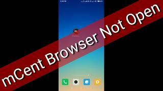 mCent Browser Not Open Problem || Unfortunately has Stopped Not working And Keeps Stopping Problem