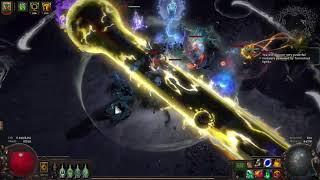 PoE 3.5 - Herald of Agony Raider vs ghosted Uber Elder