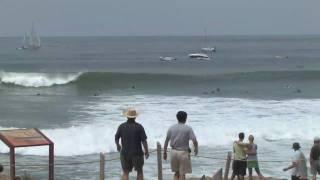 Surfing Point Loma Summer Swell 09