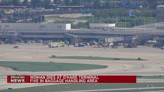 CFD: Woman dies after getting trapped in machinery at O'Hare