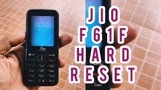 Jio f61f hard reset