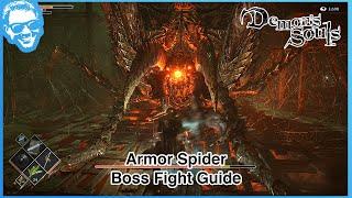 Armor Spider Boss Guide - Stonefang 2-1 - Demon's Souls Remake [4k HDR]