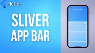 SLIVER APP BAR • Flutter Widget of the Day #12