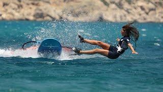 Windsurfing Freestyle 2022 at 14 years - epic touch downs