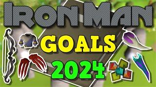 OSRS IRONMAN Goals 2024