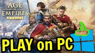  How to PLAY [ Age of Empires Mobile ] on PC ▶ DOWNLOAD and INSTALL