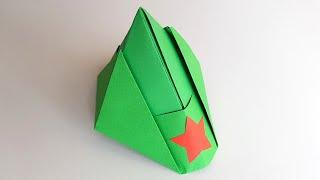 Military Pilot Cap ORIGAMI Crafts for May 9 DIY Paper Pilot Cap for May 9 Victory Day