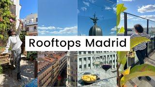 No te puedes perder estos ROOFTOPS en Madrid | Paseando por ahí