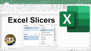 Using Excel Slicers to Filter Data