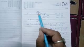 How to calculate the total inductance of a circuit.