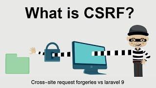 12 - CSRF Cross-site request forgeries in laravel 9    | دورة شرح لارافيل 9 كاملا | - level 2