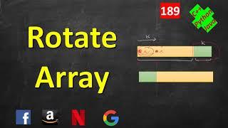 Rotate Array | LeetCode 189 | C++, Java, Python