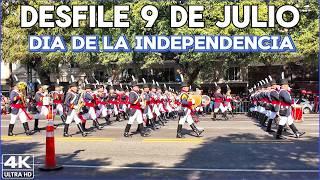 【4K】DESFILE MILITAR 9 de JULIO, DÍA de la INDEPENDENCIA - Buenos Aires, ARGENTINA | Independence Day
