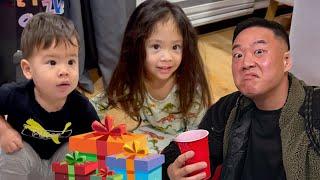 Congrats David So, You ARE a Father! + Opening Christmas Presents!