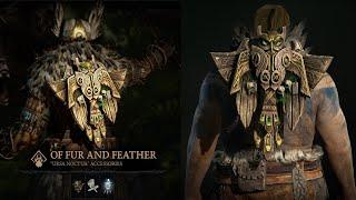 Druid Accessories Of Fur And Feather! | Diablo 4 Cosmetic Showcase!