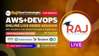 AWS , DevOps , Linux , Kubernates and Terraform Job-Based Realtime Training by Aravind RajCloudTech