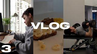 VLOG 3: Morning Routine, Skincare, Goals (2023 GOAL SETTING) & Workout