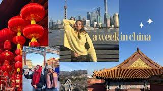 my first time in china | beijing and shanghai travel vlog