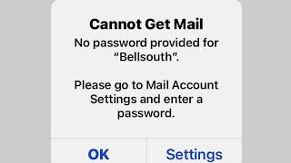 Bellsouth Email Not Working on iPhone in iOS 14.5.1 - Fixed